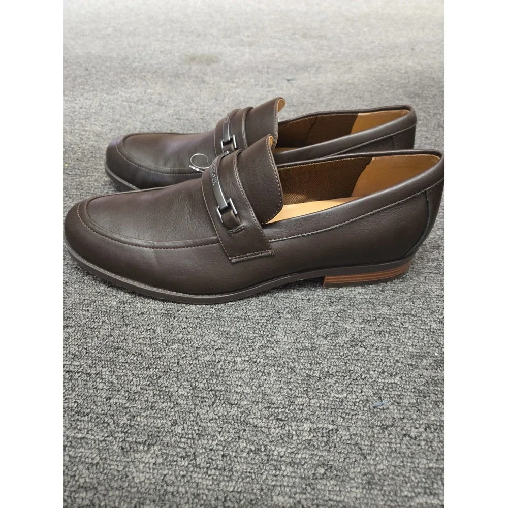 Men Tommy Hilfiger Yadil Loafer Slip On Shoes Dark Brown